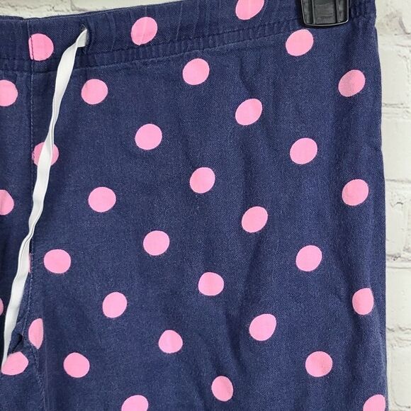 Xhilaration Navy Blue Pink Polka Dot Pajama Pants XS Drawstring waist Comfy - Picture 3 of 6